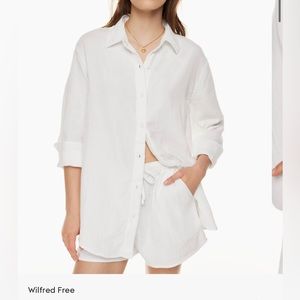 Wilfred Free button down sail shirt